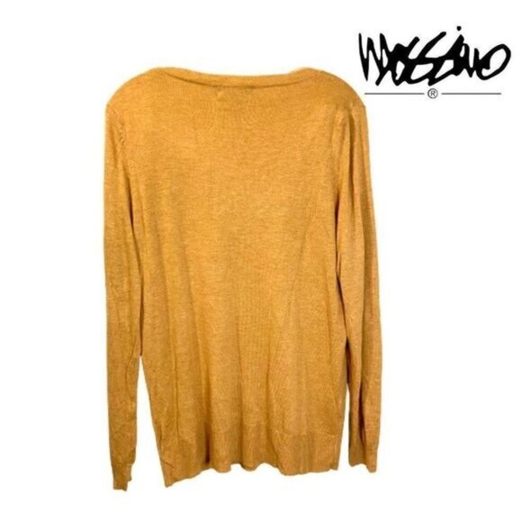 Mossimo Women's Classic-Fit Lightweight Long-Sleeve V-Neck‎ Pullover Sweater - Picture 2 of 5